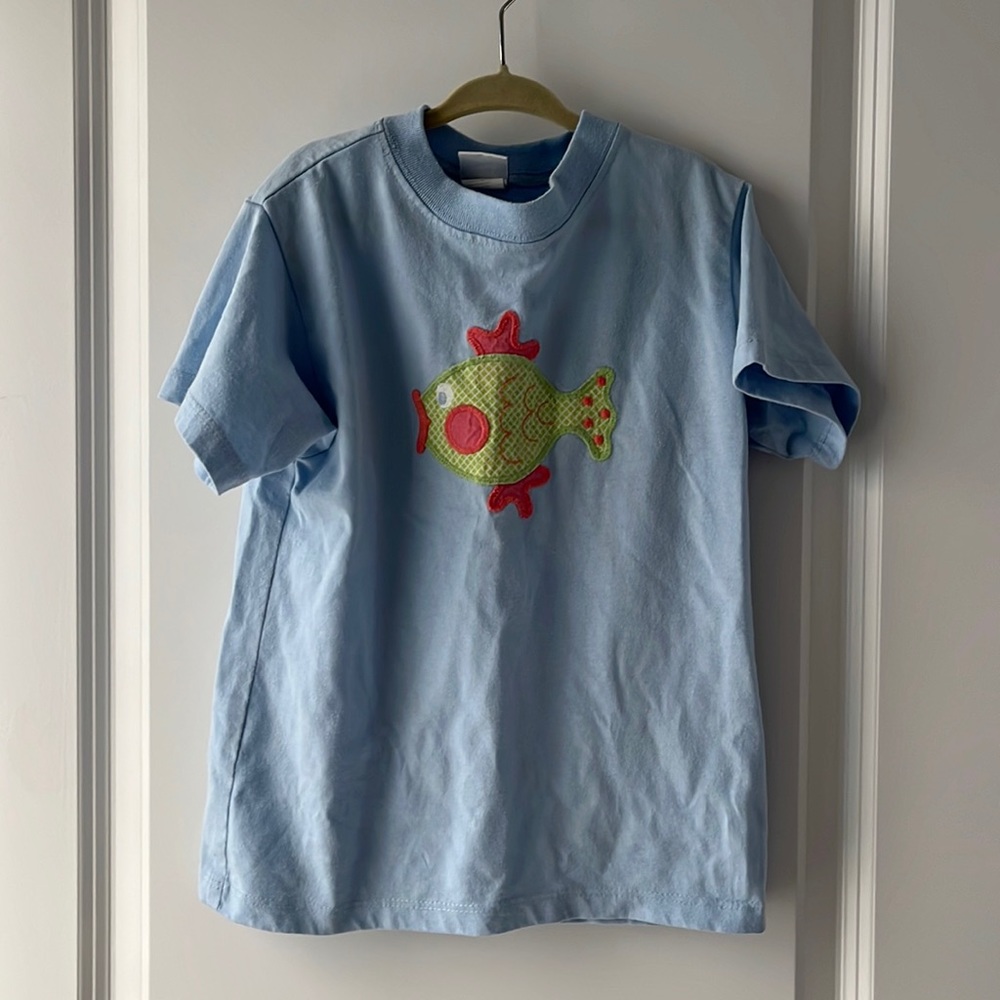The Bailey Boys VGUC appliqué tee, Size 5